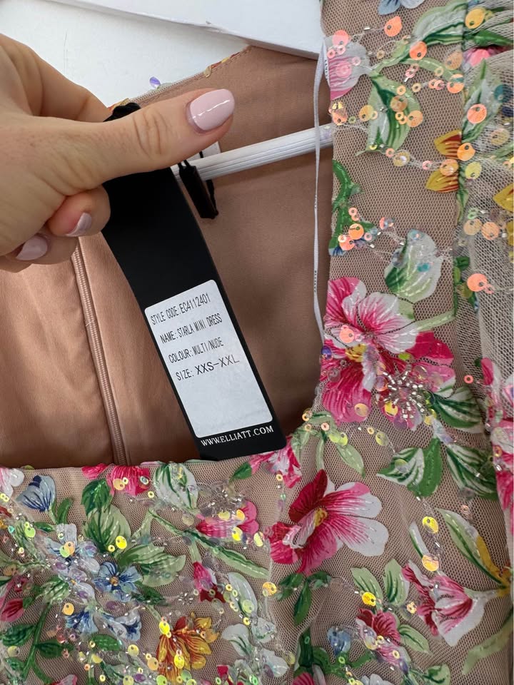 Elliatt Mini Dress - size small BNWT