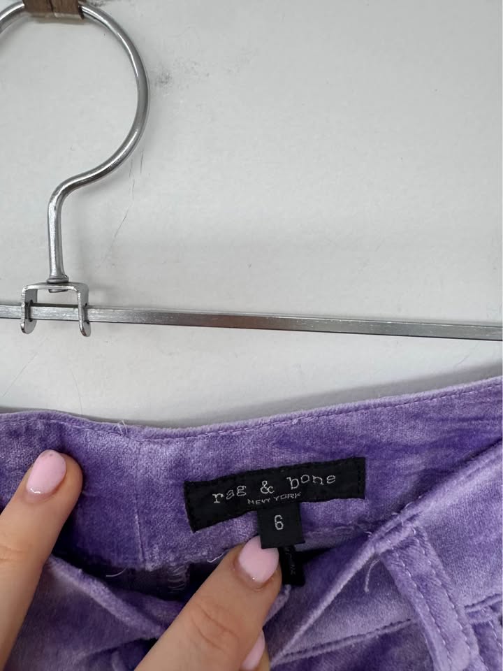 Rag & Bone Velvet Pants - size 6 (10)