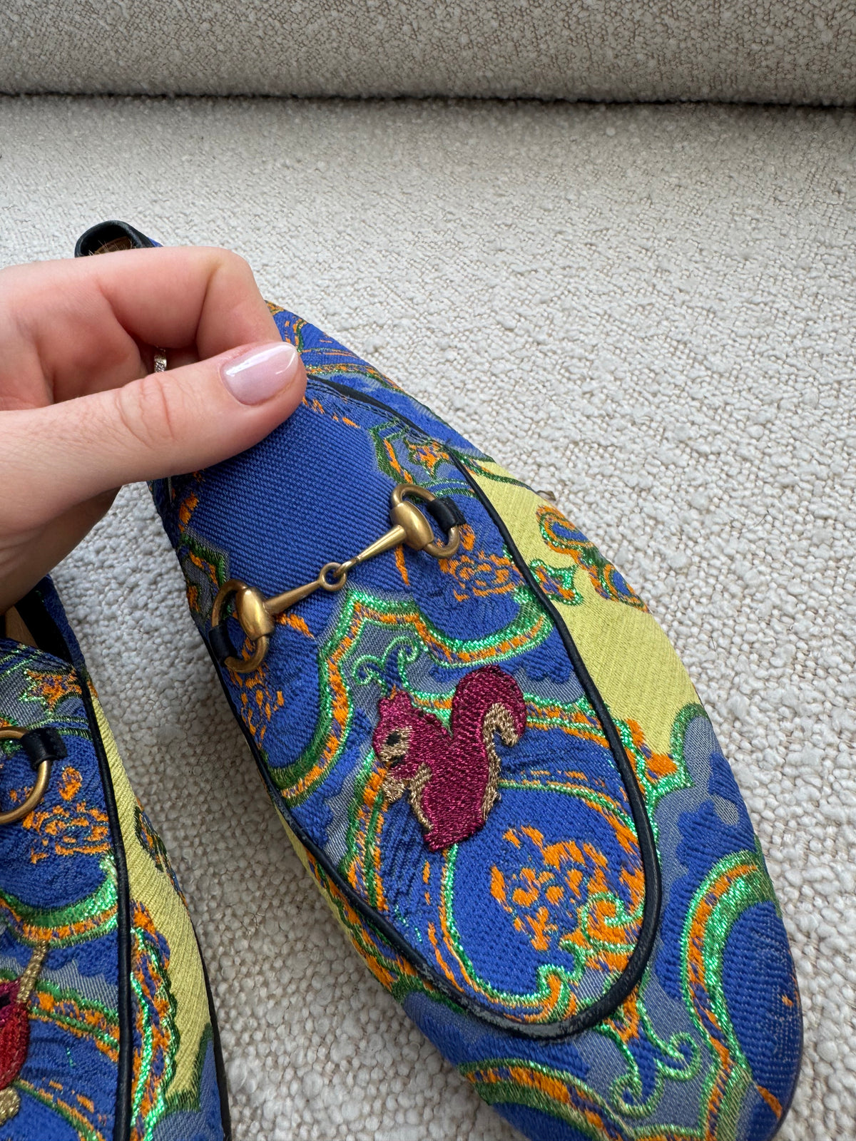 Gucci Princetowns - size 41 1/2