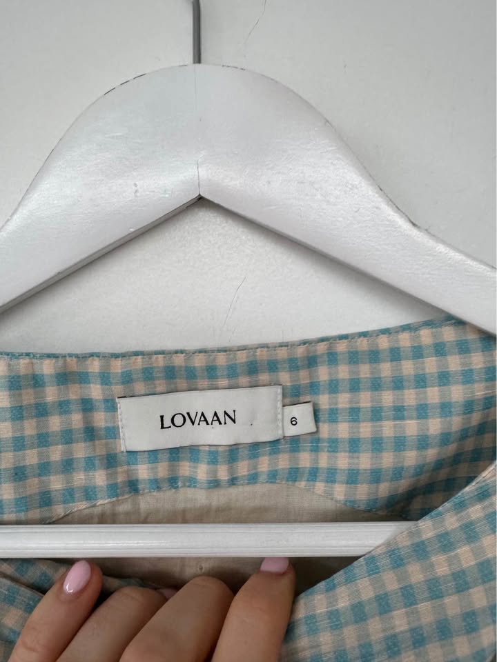 Lovaan Mini Dress - size 6