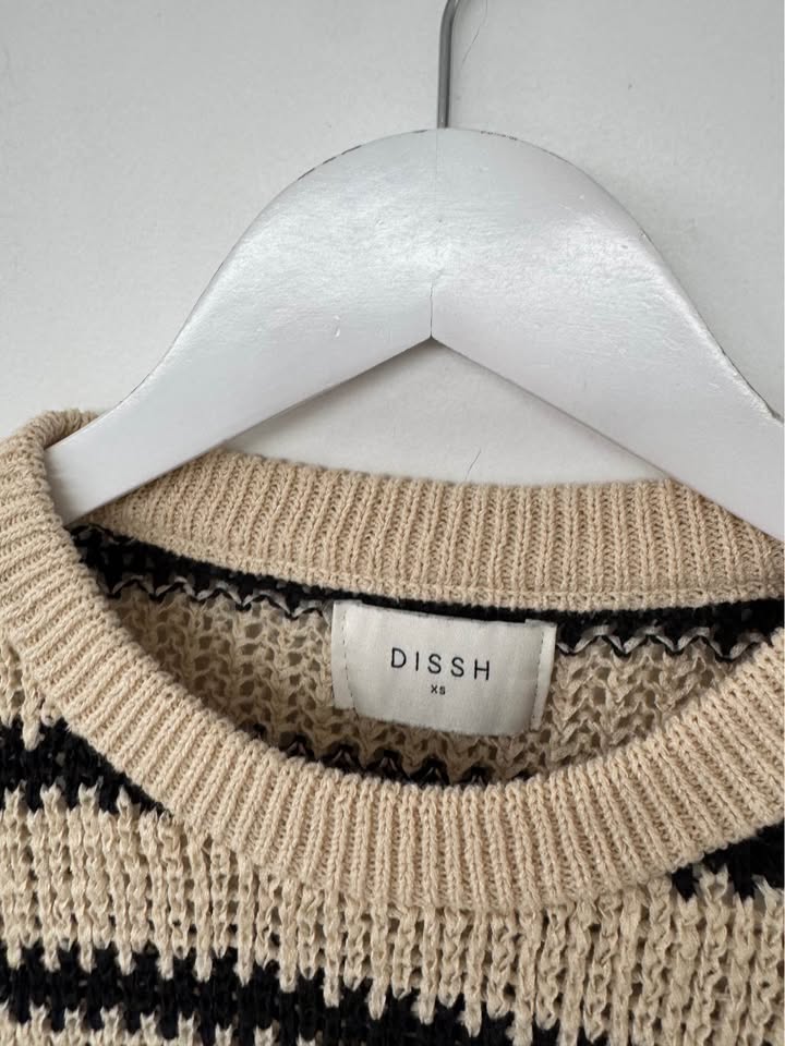 Dissh Knit Vest - size xs