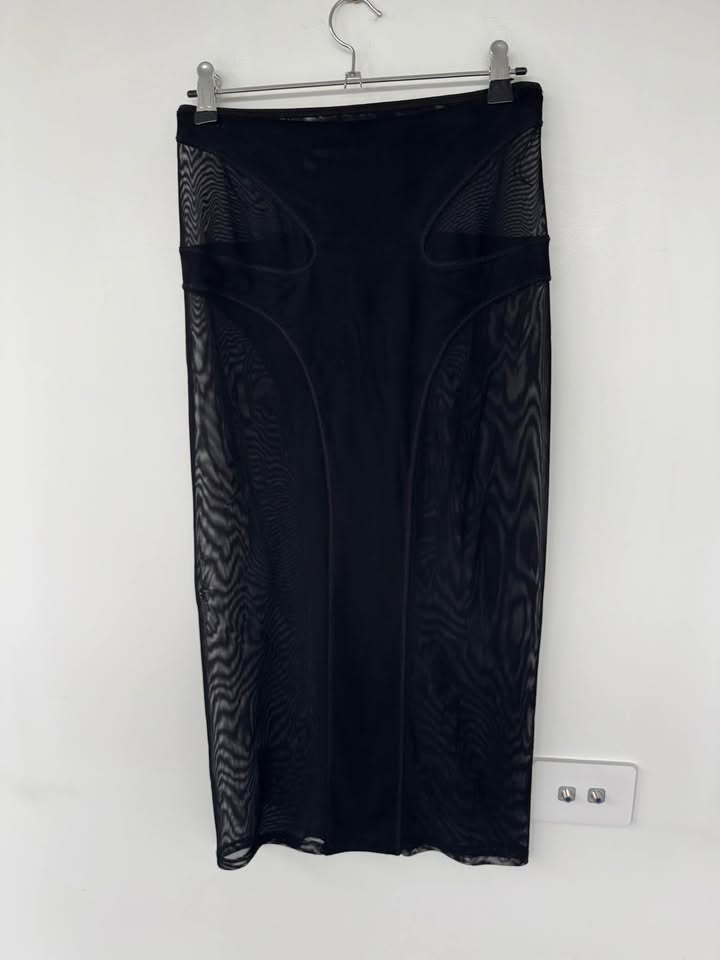 Dion Lee Mesh Skirt - size 8