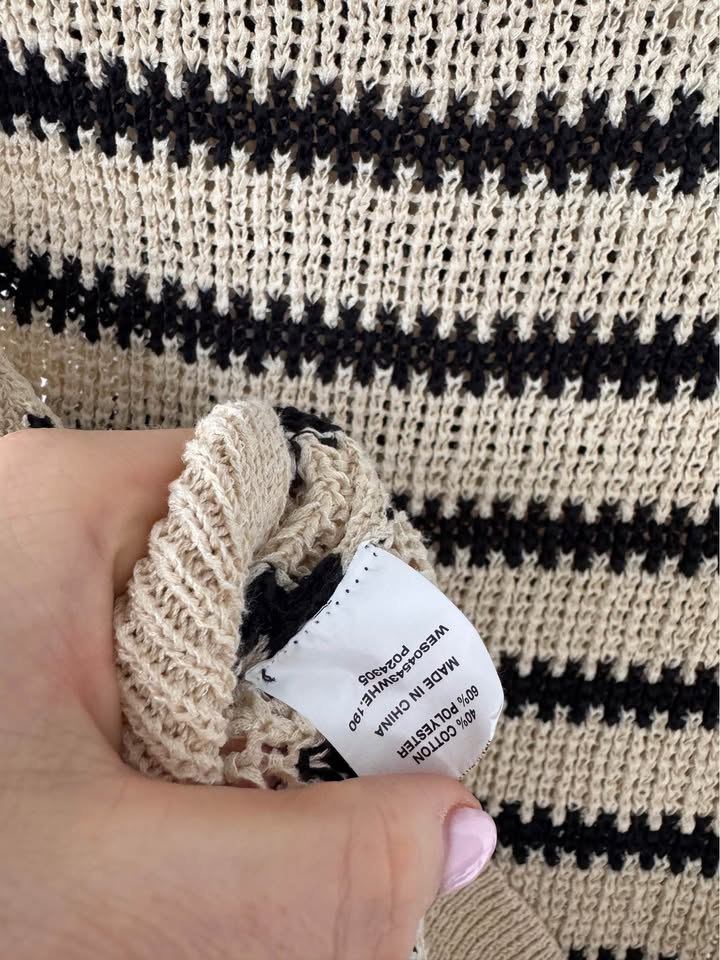 Dissh Knit Vest - size xs