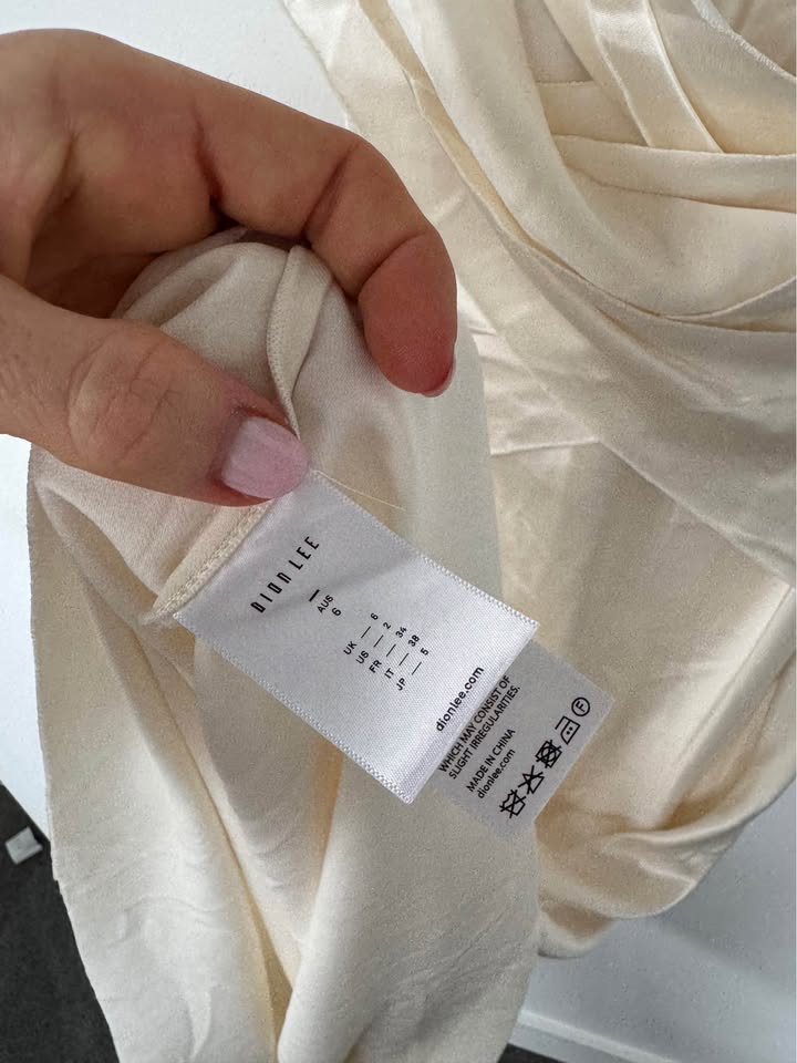 Dion Lee Silk Dress - size 6