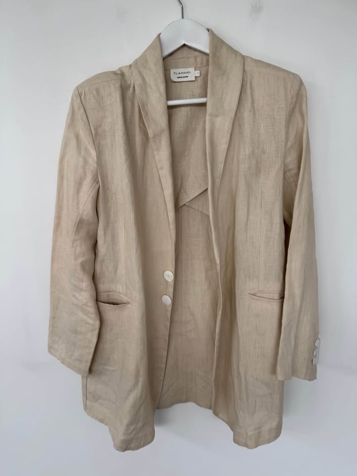 Flannel Blazer - size 1