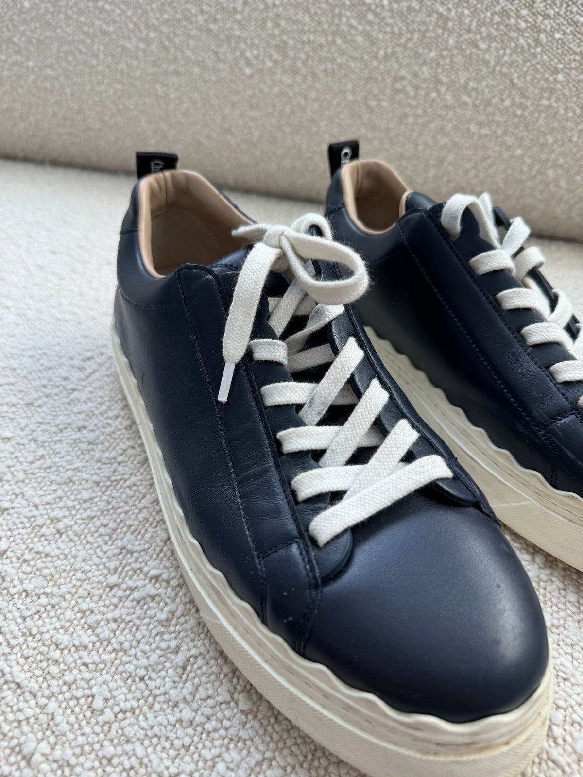 Chloe Navy Sneaker - size 41