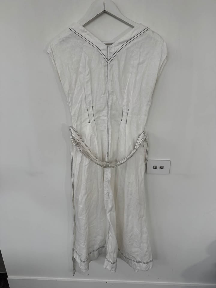 Aje Linen Dress - size 6