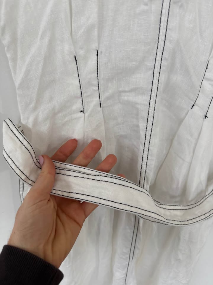Aje Linen Dress - size 6