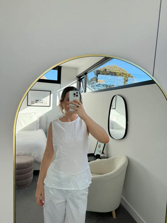 Assembly Linen Tank - size 10