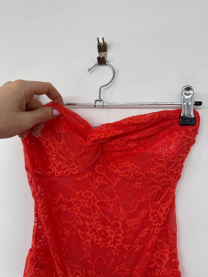 Natalie Rolt Lace Dress - size 0