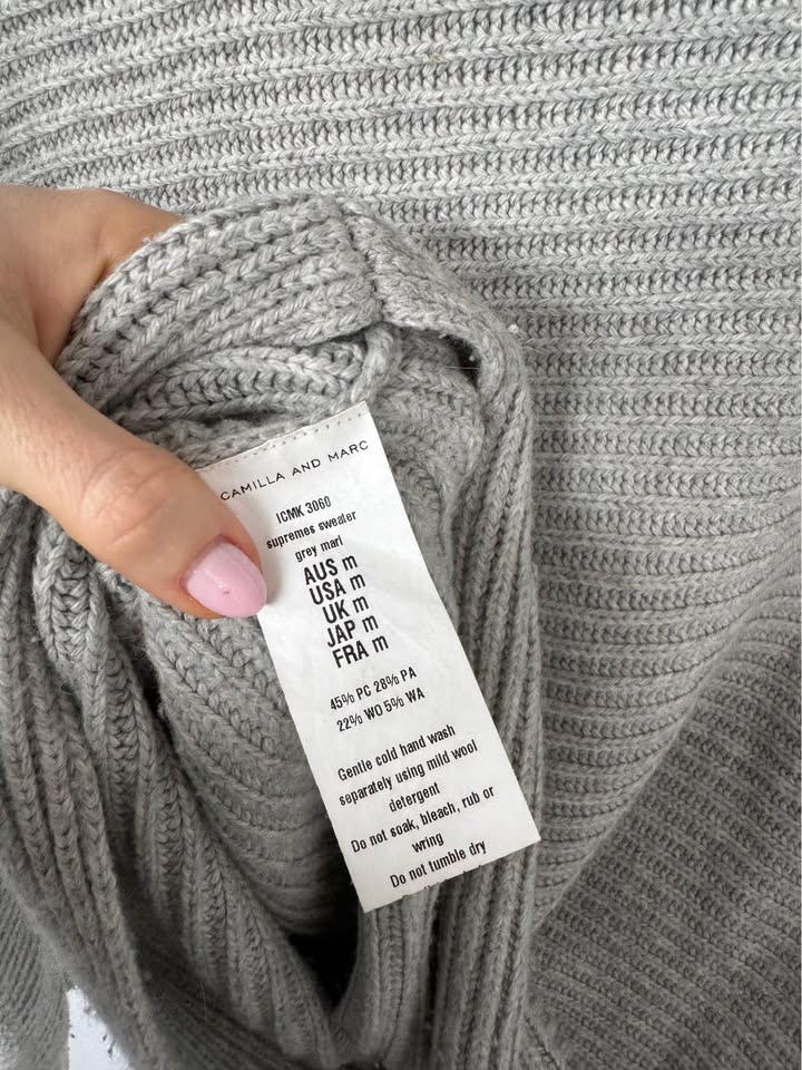 Camilla and Marc Jumper - size medium