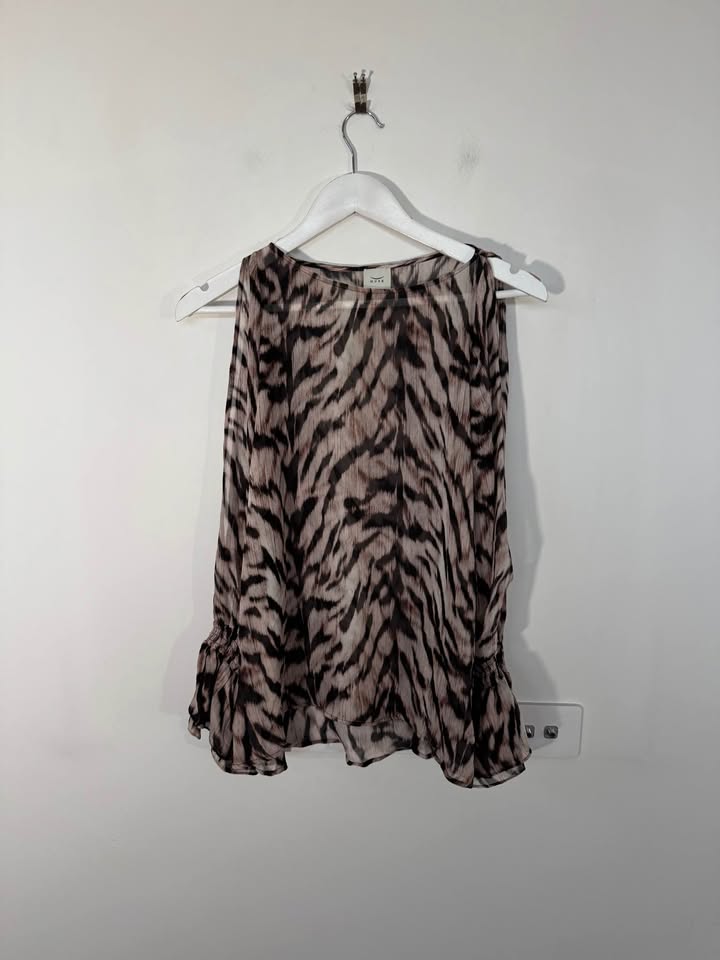 Husk Silk Blouse - size 0