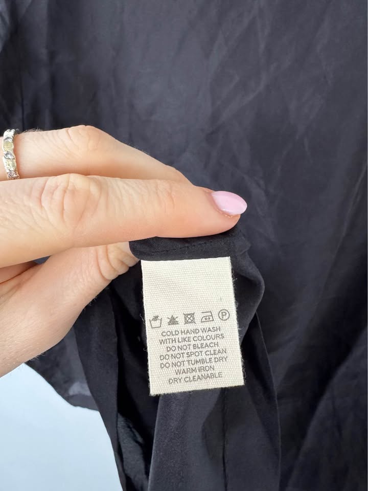 Jac + Jack Silk Blouse - size small