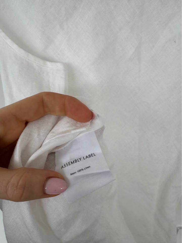 Assembly Linen Tank - size 10