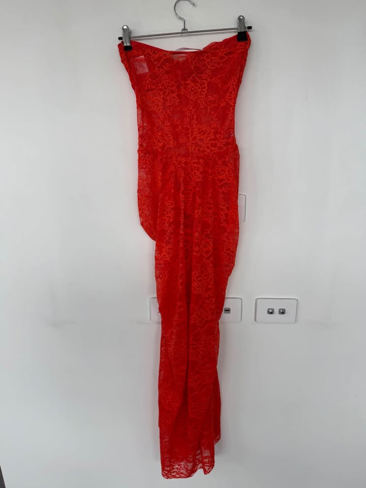 Natalie Rolt Lace Dress - size 0