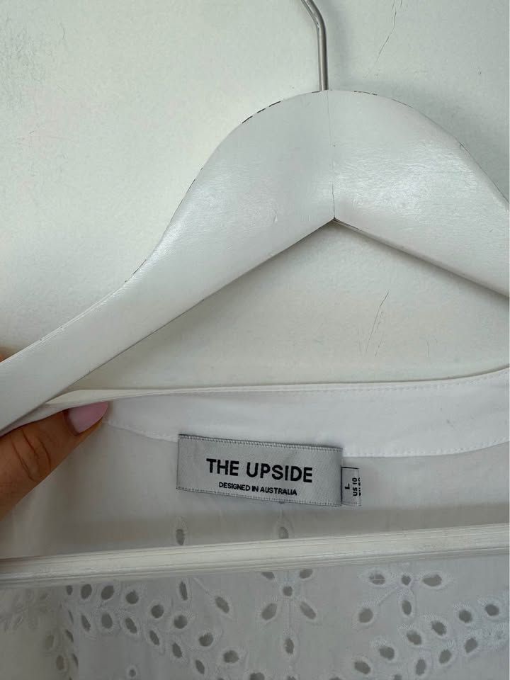 The Upside Wrap Dress - size large