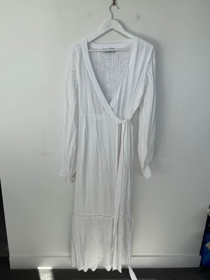 The Upside Wrap Dress - size large