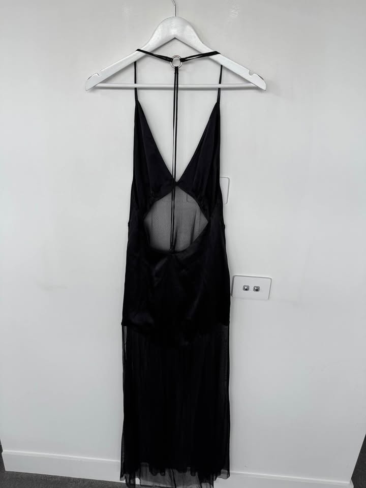 Sleeping with Jacques Silk Dress - size 8