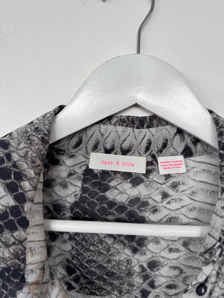 Sass and Bide Shirt - size 10