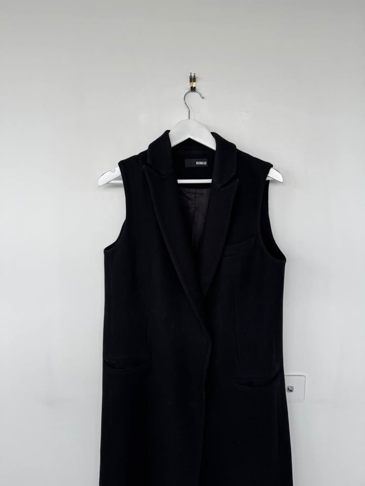 Nicholas Wool Coat - size 12