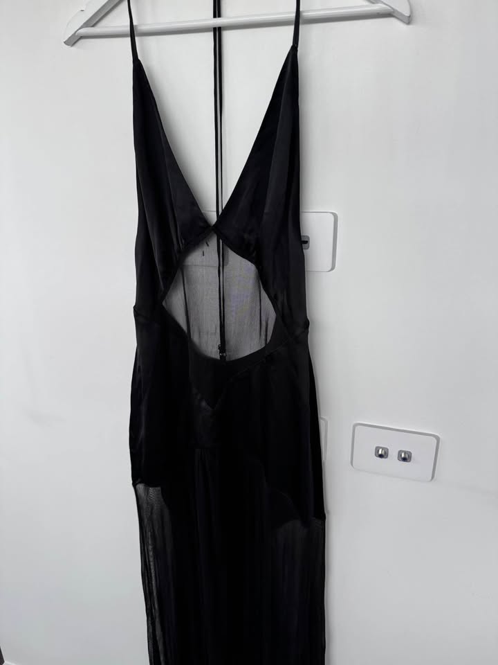 Sleeping with Jacques Silk Dress - size 8