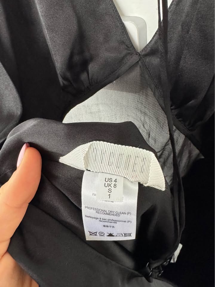 Sleeping with Jacques Silk Dress - size 8