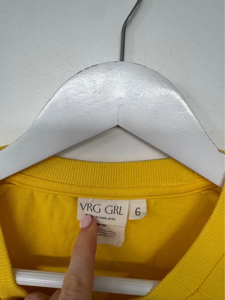 VRG GIRL Tee - size 6