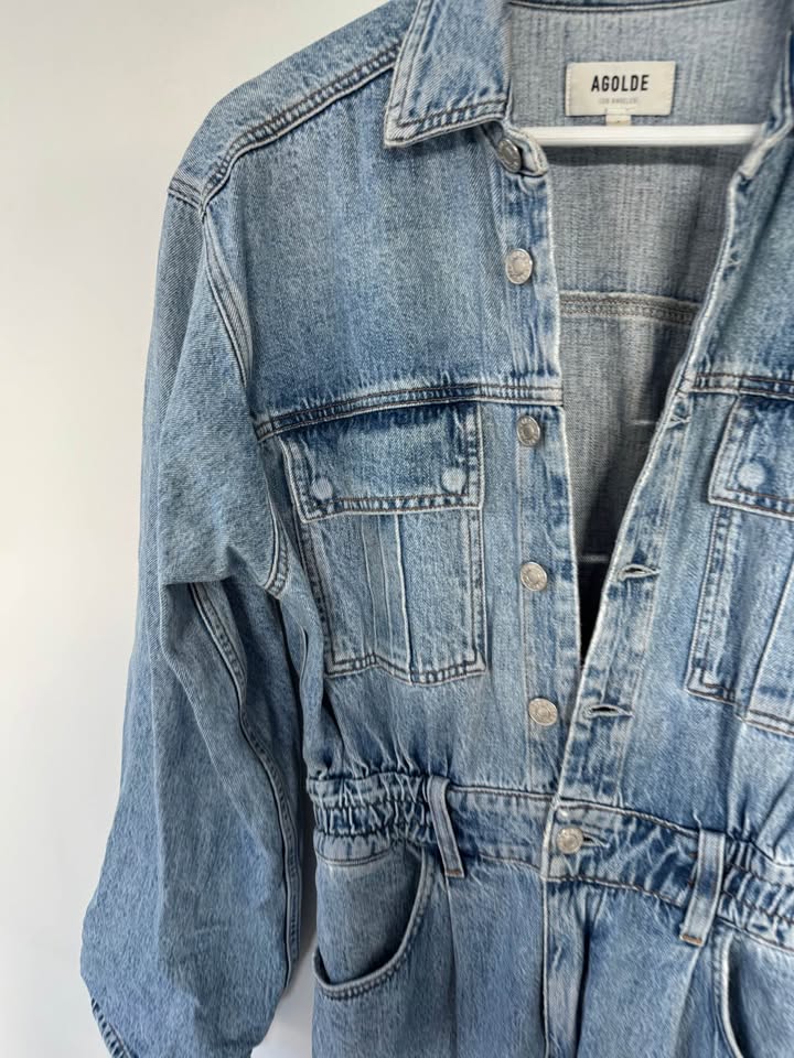 Agolde Denim Jumpsuit - size small