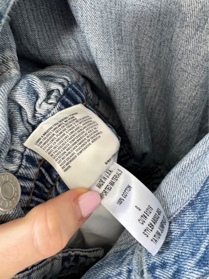 Agolde Denim Jumpsuit - size small