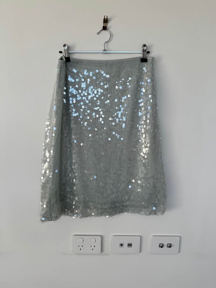 Desero Jacare Sequin Skirt - size small BNWT