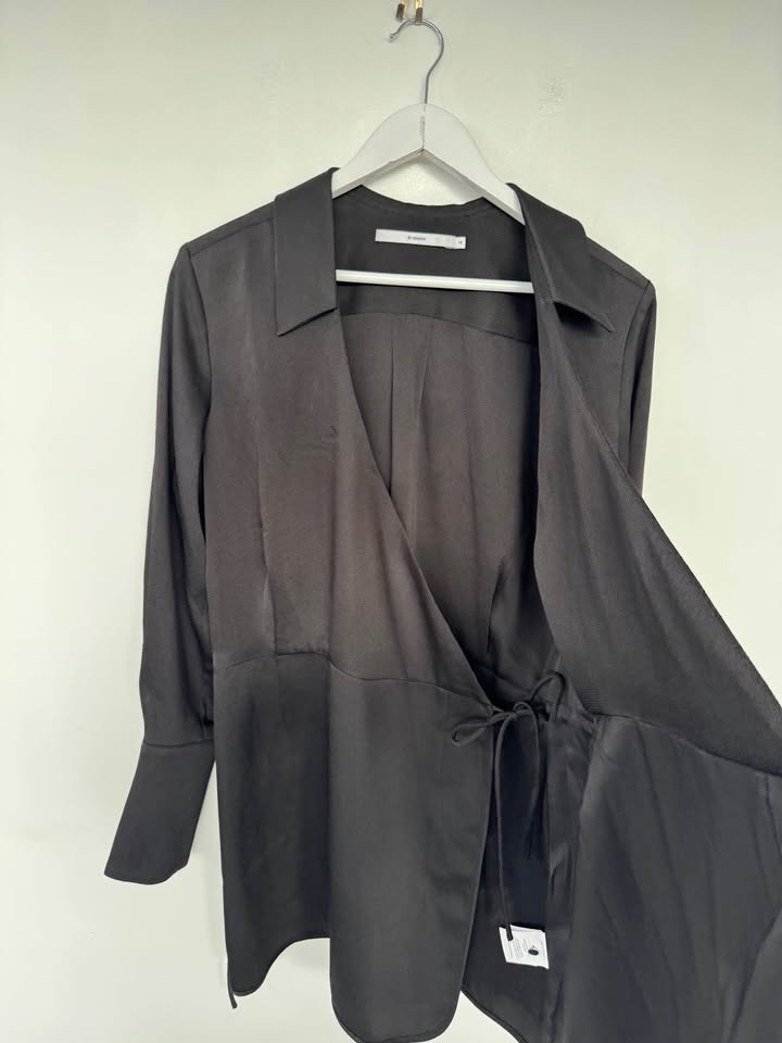 By Johnny Mini Wrap Dress - size 10