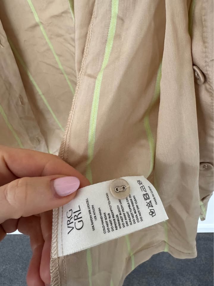 VRG GIRL Shirt - size 8 BNWT