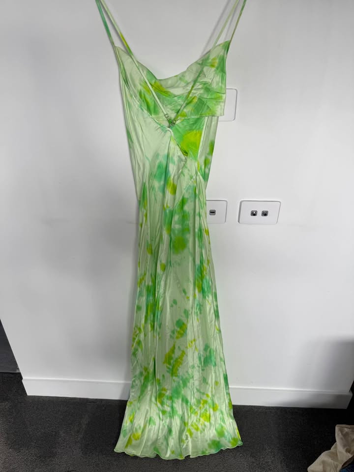 Rat and Boa Silk Maxi Dress - size small