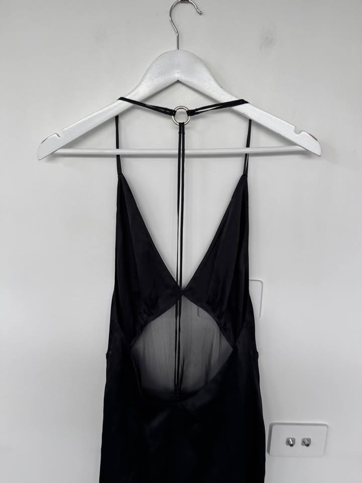 Sleeping with Jacques Silk Dress - size 8