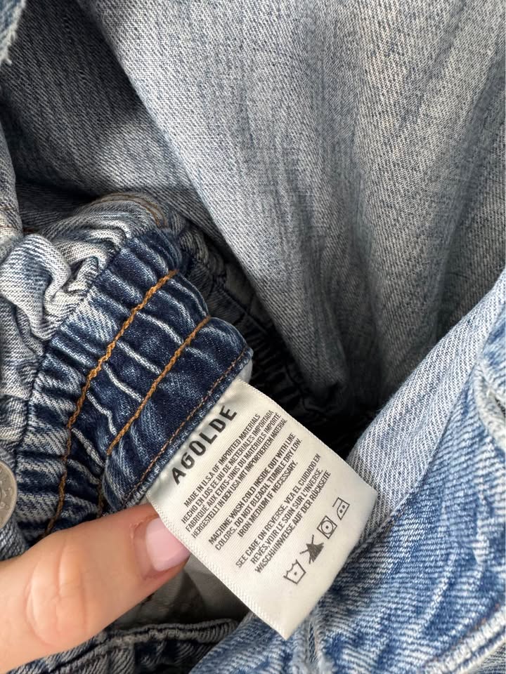 Agolde Denim Jumpsuit - size small