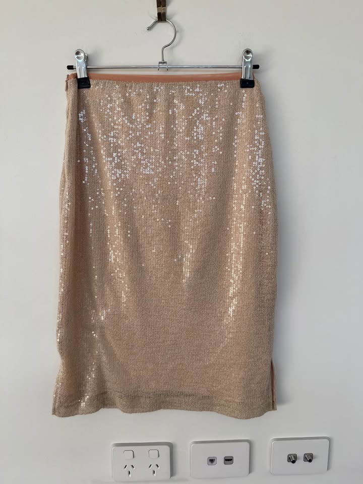 Acre Lou Sequin Skirt - size xs