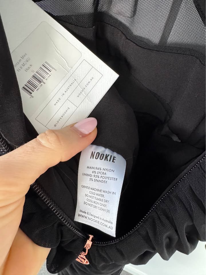 Nookie Mini Dress - size small BNWT