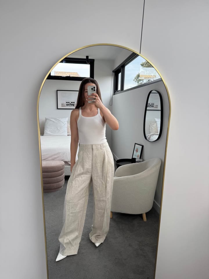 Posse Linen Pants - size medium BNWT