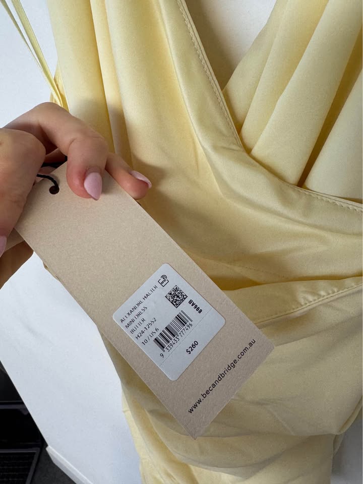 Bec + Bridge Mini Dress - size 10 BNWT