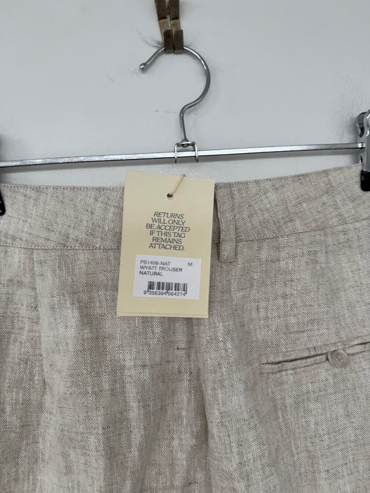 Posse Linen Pants - size medium BNWT