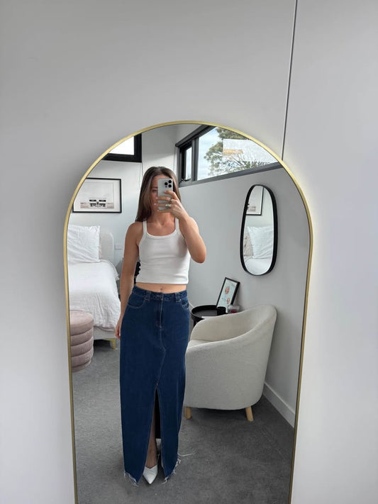 Kookai Denim Skirt - size 10