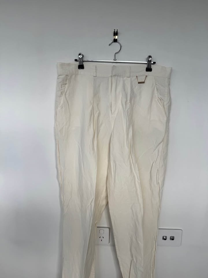 Silk Laundry Pants - size large