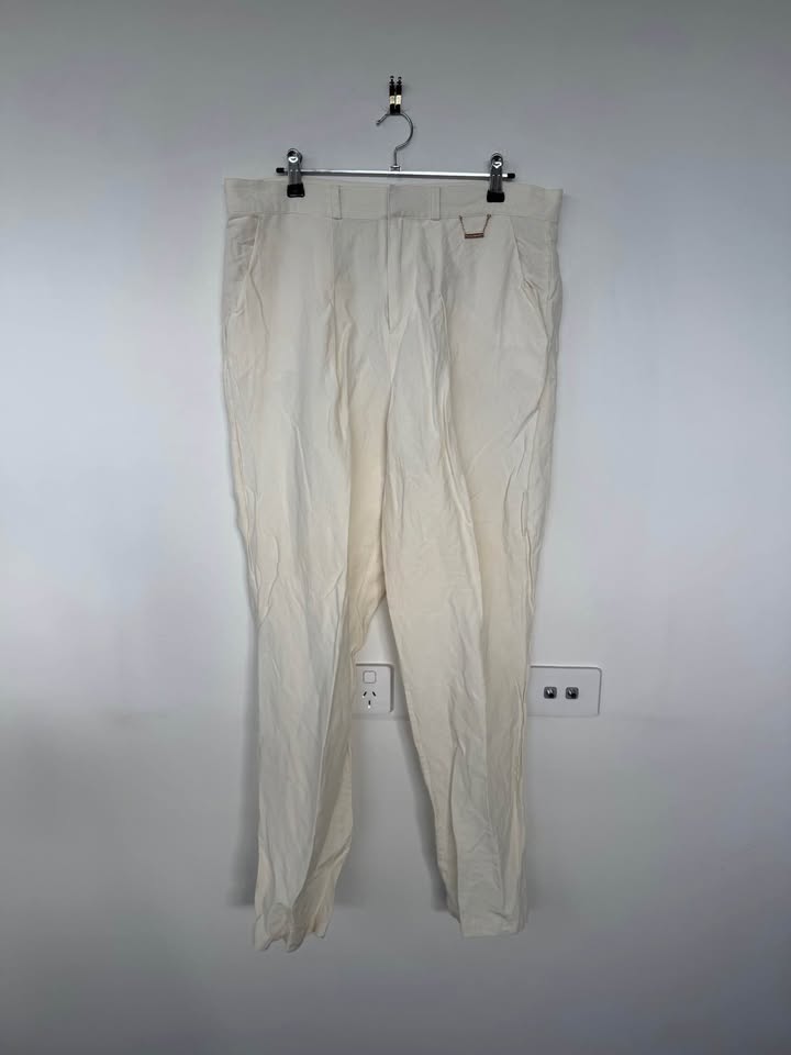 Silk Laundry Pants - size large
