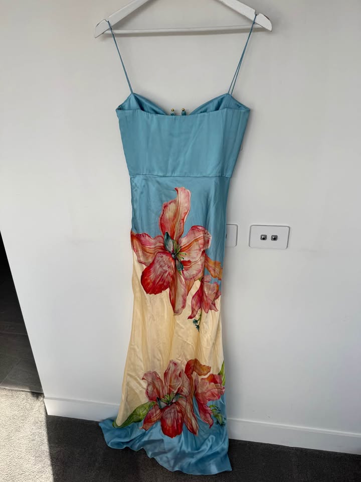 Rebecca Vallance Silky Maxi - size 8 BNWT