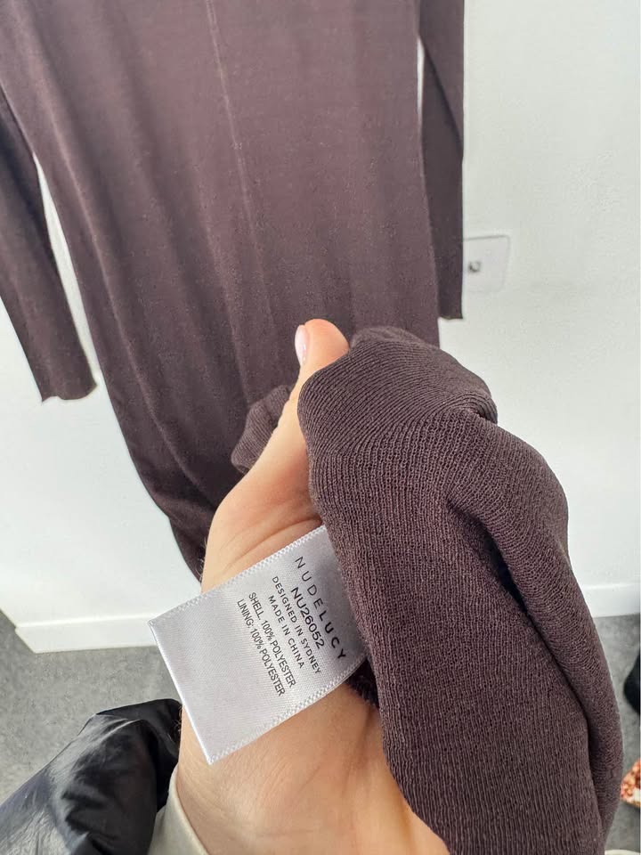 Nude Lucy Maxi Dress - size XXL BNWT