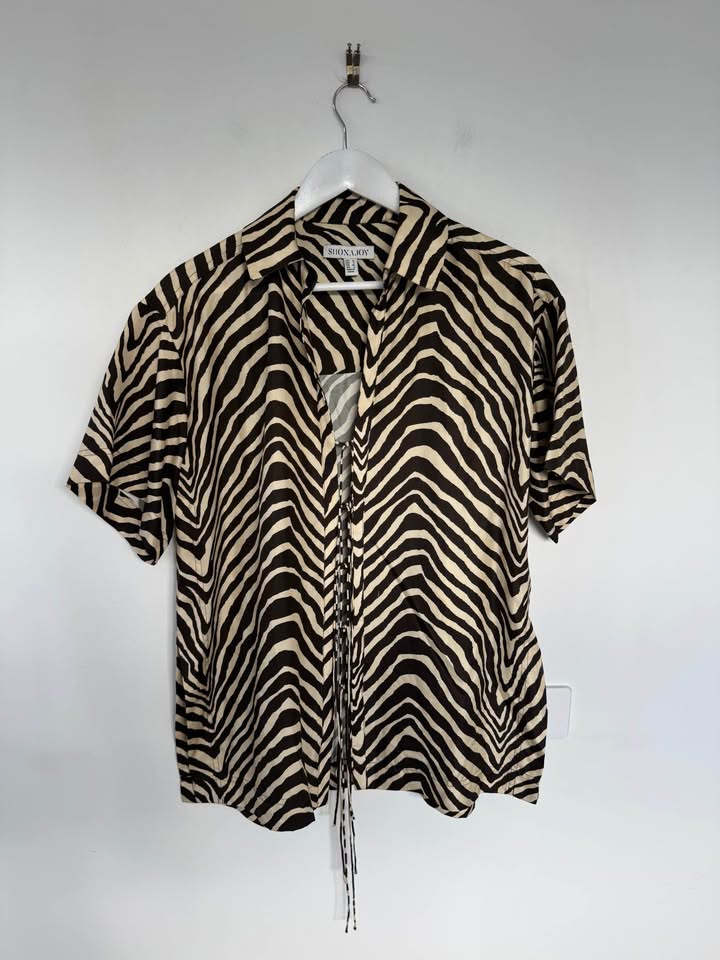 Shona Joy Silk Blouse - size 10