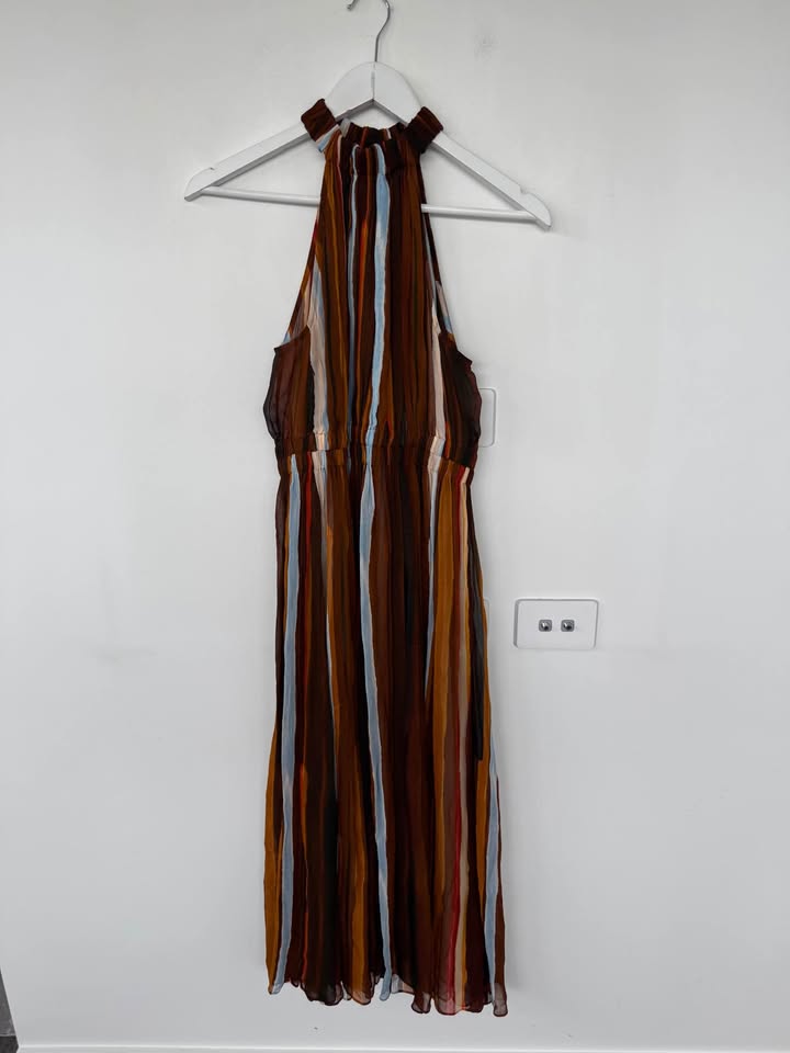Scanlan Theodore Silk Dress - size 8