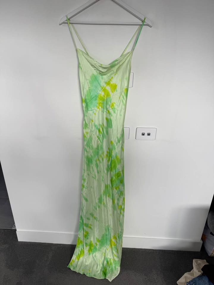 Rat and Boa Silk Maxi Dress - size small