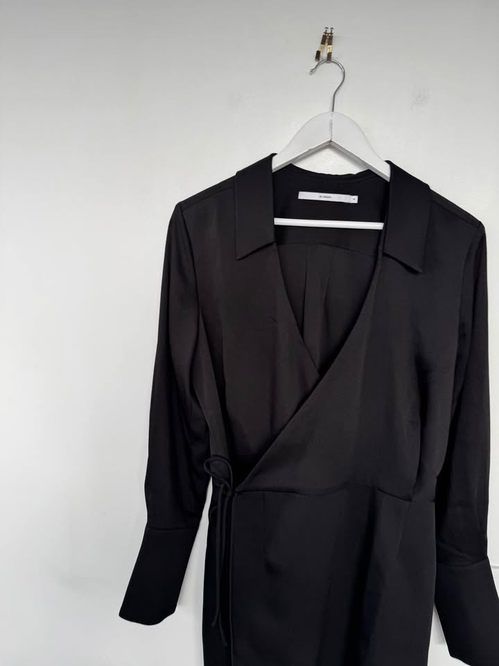 By Johnny Mini Wrap Dress - size 10
