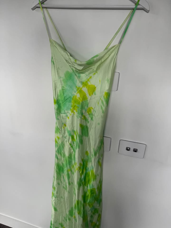 Rat and Boa Silk Maxi Dress - size small